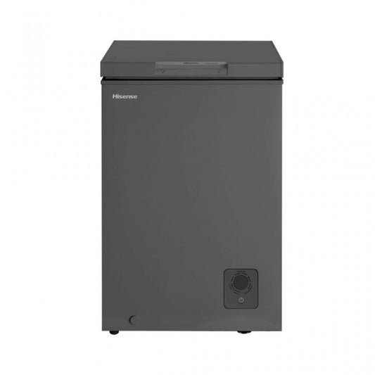 Hisense 142L Lockable Chest Freezer - Metallic Silver H175CFS