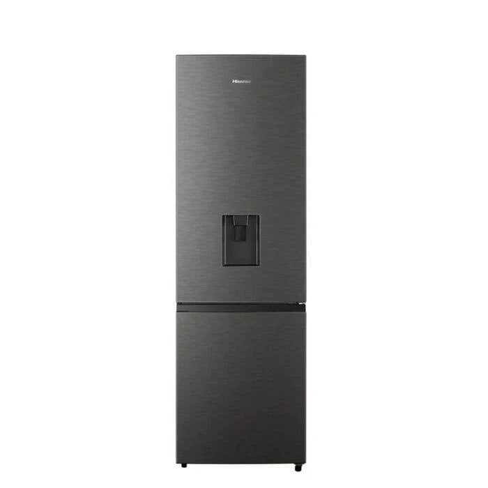 Hisense 263L Bottom Freezer Fridge with Water Dispenser-Titanium Inox H310BIT-WD