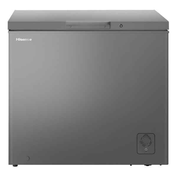 Hisense 198L Chest Freezer With Lock, Silver, A Class,- H245CFS