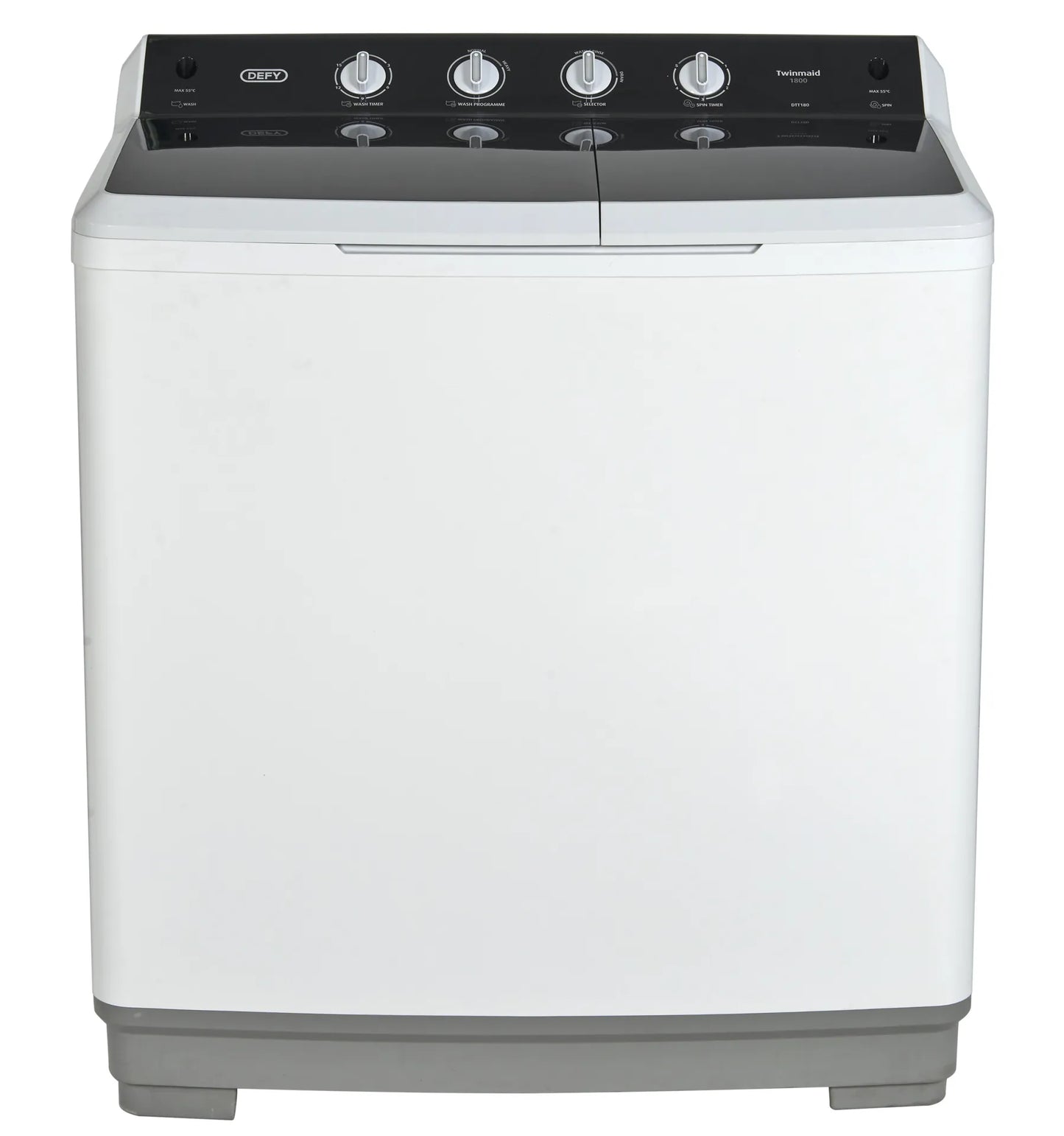 Defy 18KG DTT180 Twin Tub Washing Machine - White