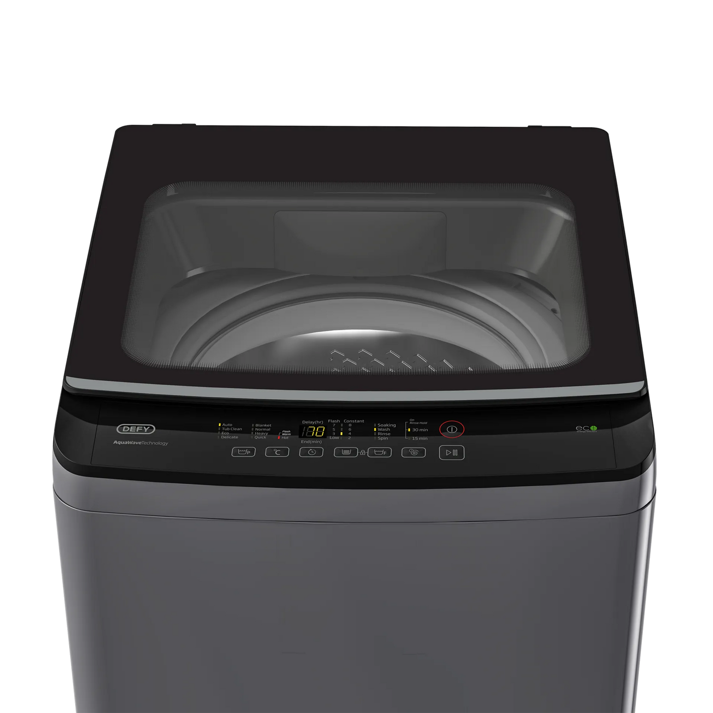Defy 14KG DTL160 Top Loader Washing Machine Manhattan Grey
