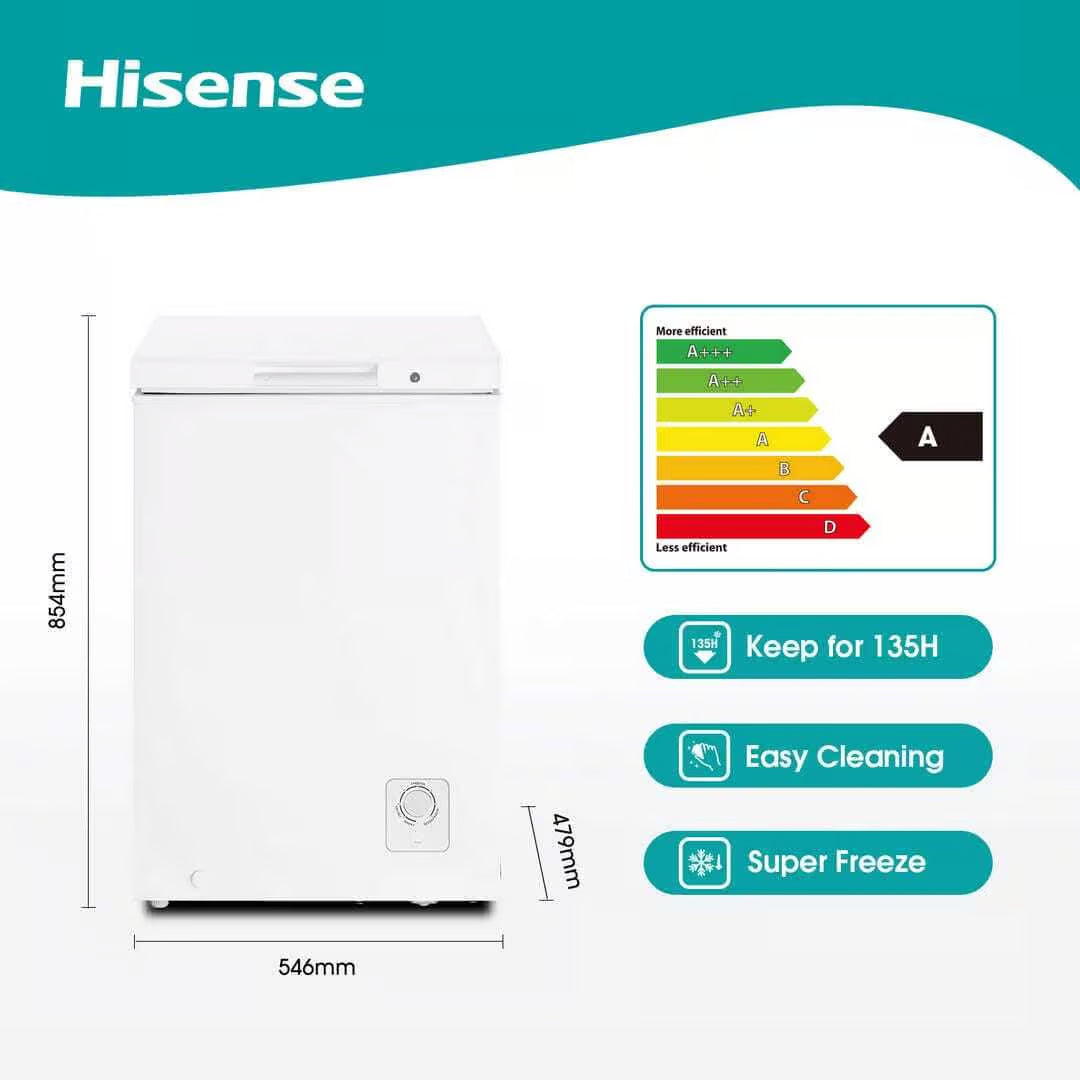 Hisense 95L Chest Freezer-White H125CF