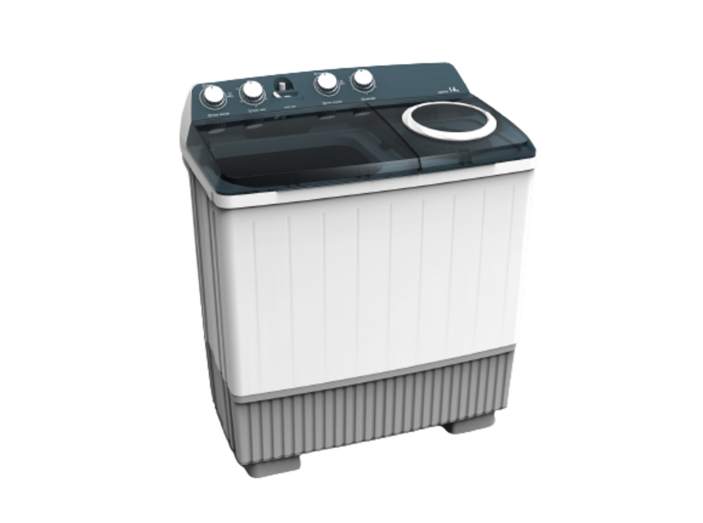 Hisense-14Kg Twin Tub Washing Machine -White