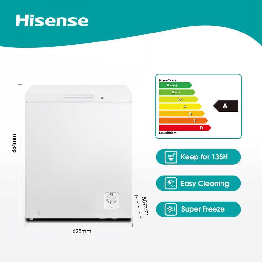 Hisense 142L Chest Freezer-White H175CF