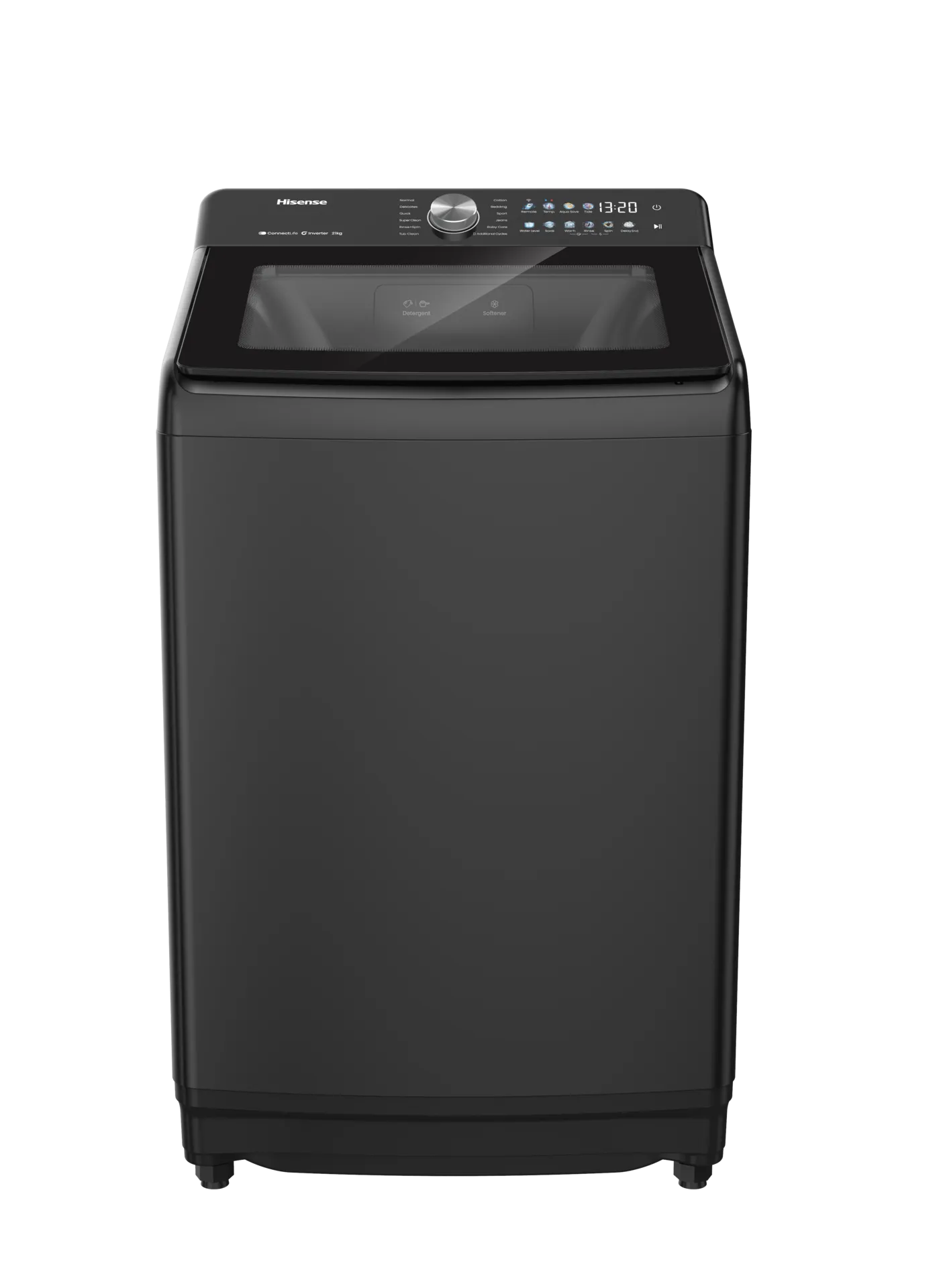 Hisense 21Kg Top Loader Black WT7T2125DB