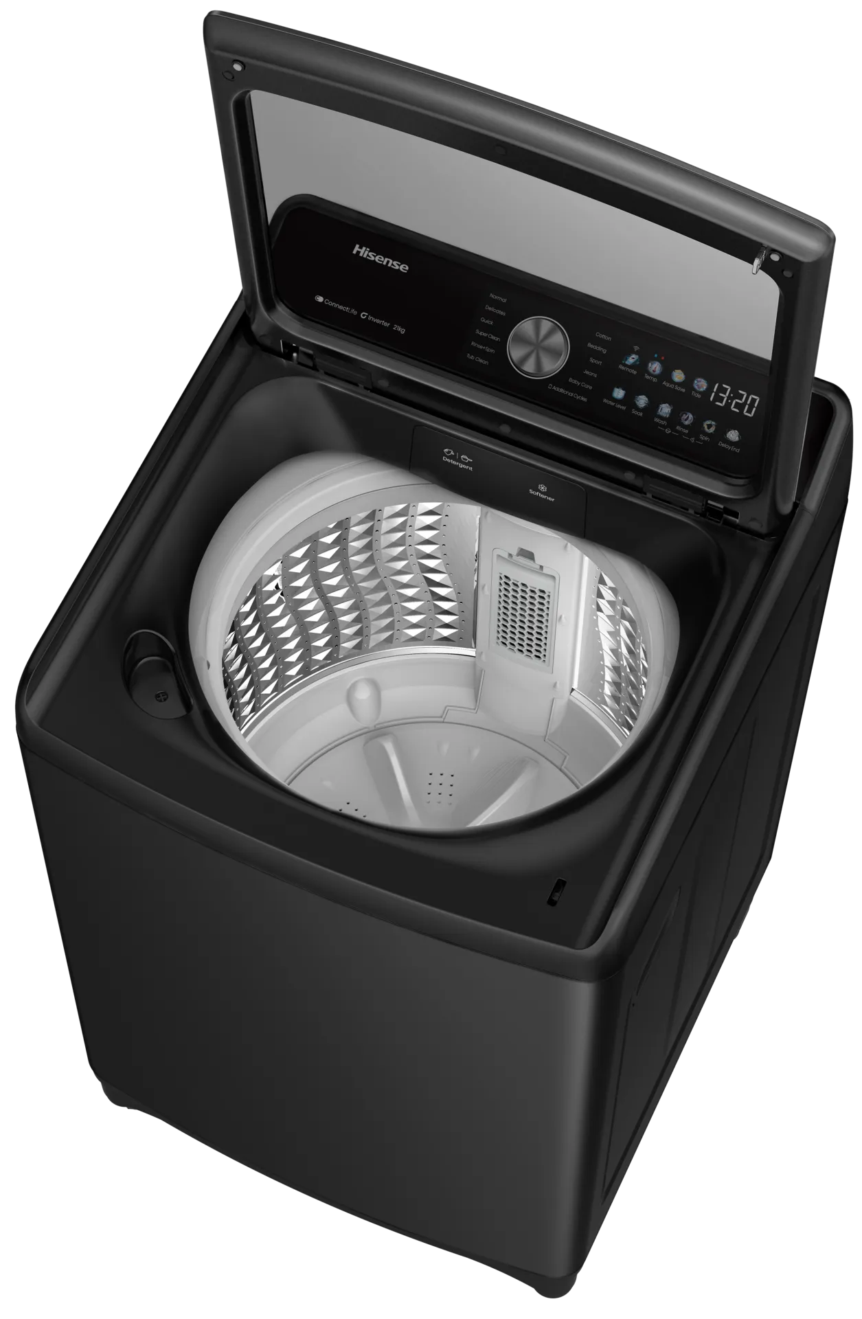 Hisense 21Kg Top Loader Black WT7T2125DB