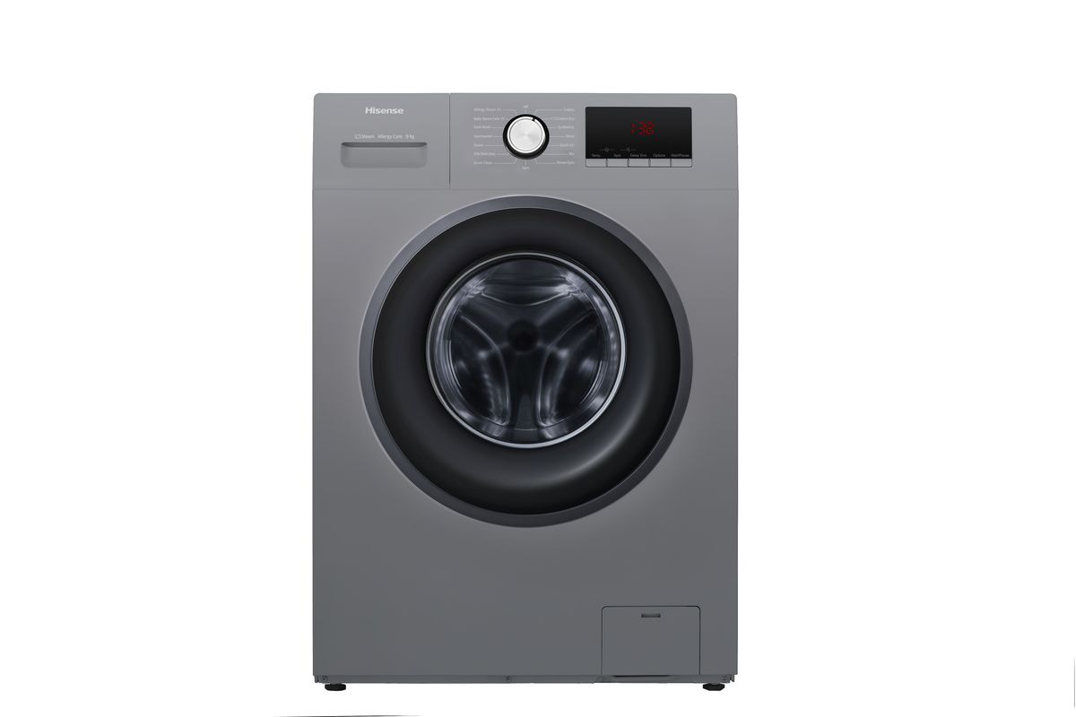 Hisense 9kg Front Loader Washing Machine with Inverter-WFQP9012VMT