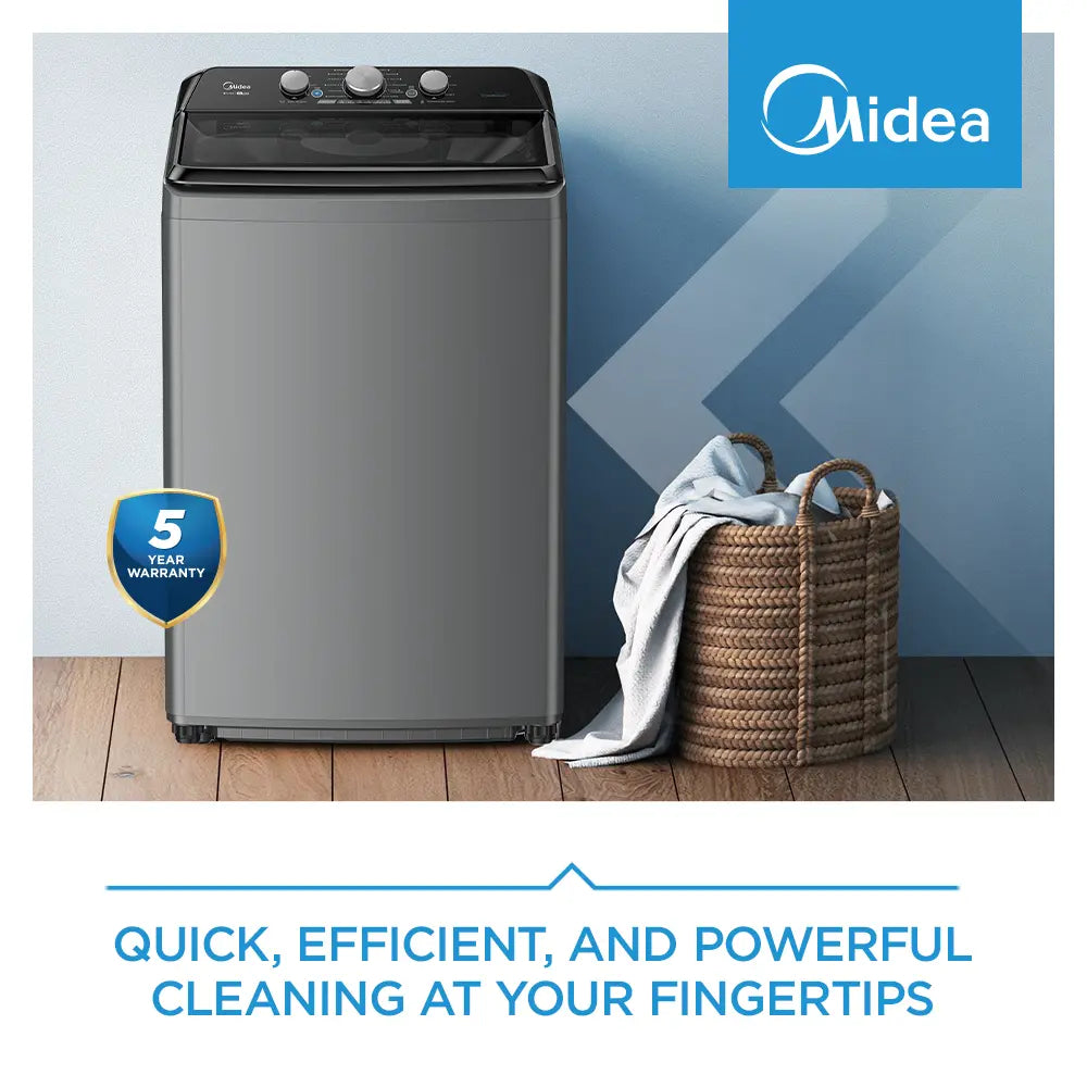 MiDEA 21 Kg Top Loader Inverter Washing Machine